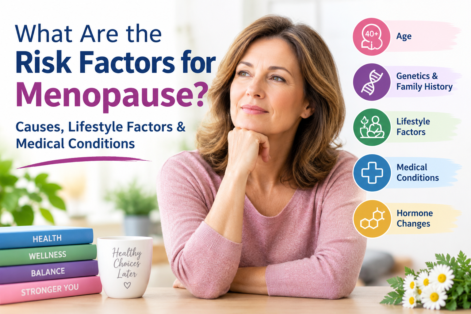 What Are the Risk Factors for Menopause? Causes, Lifestyle Factors & Medical Conditions