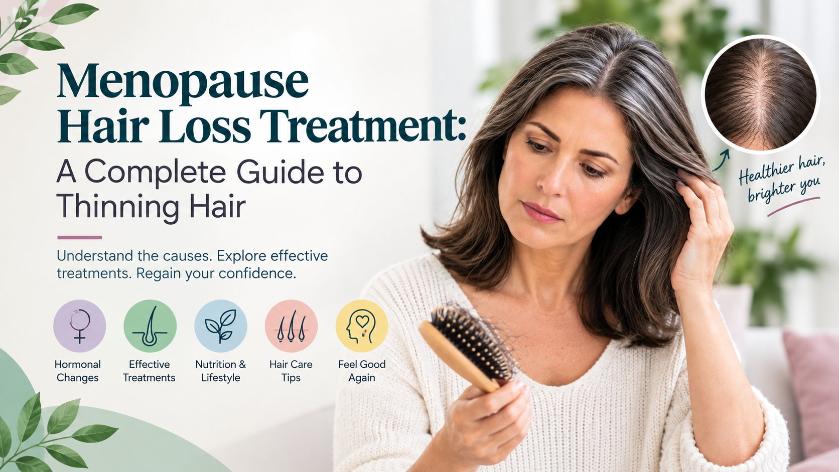 Menopausal Hair Loss Treatment: A Complete Guide to Thinning Hair