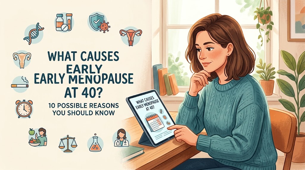 What Causes Early Menopause at 40? 10 Possible Reasons You Should Know